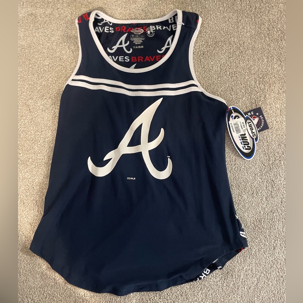 Never worn Atlanta Braves tank top